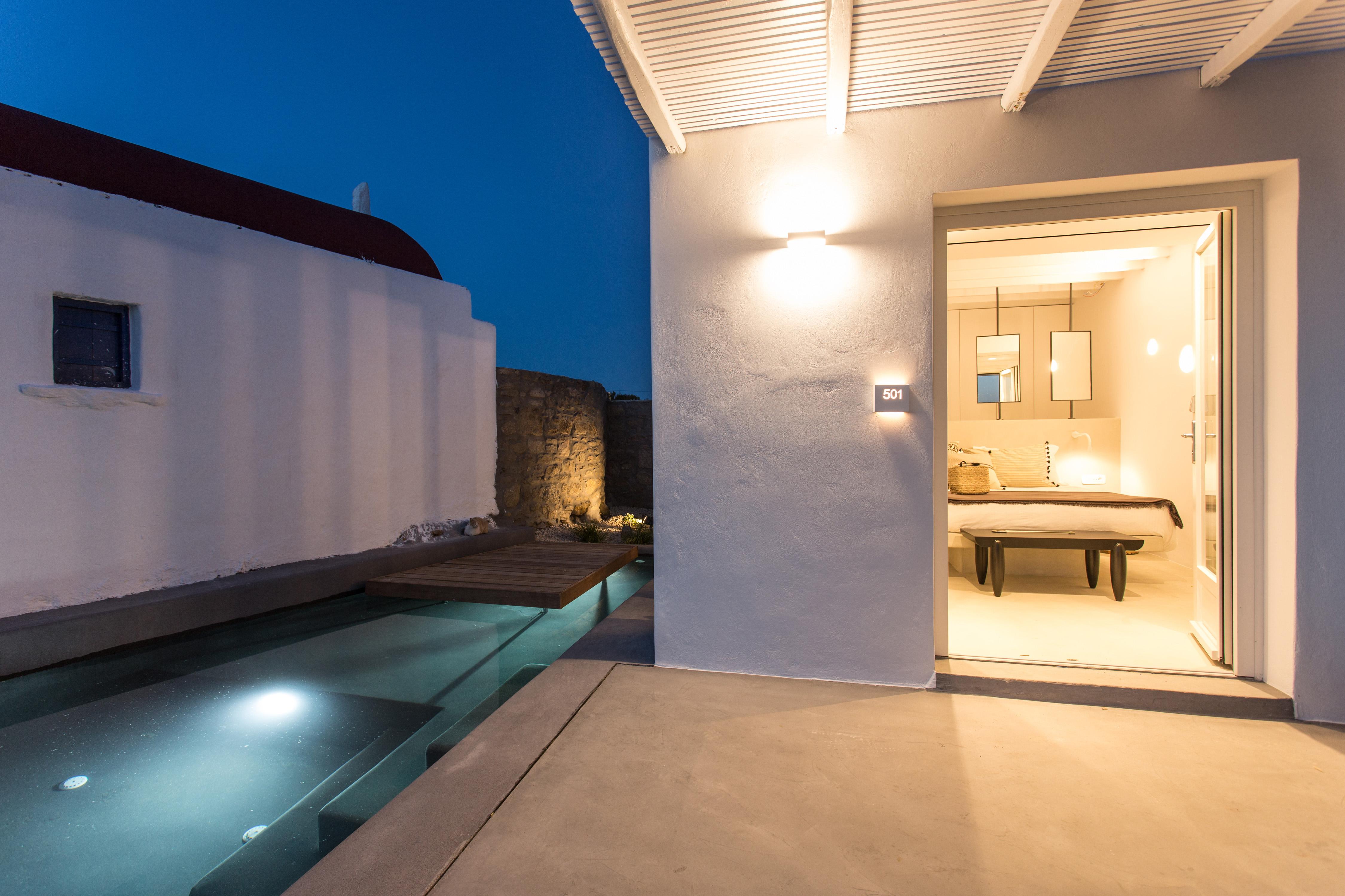 فندق أجنحة أوستراكو Mykonos Town المظهر الخارجي الصورة